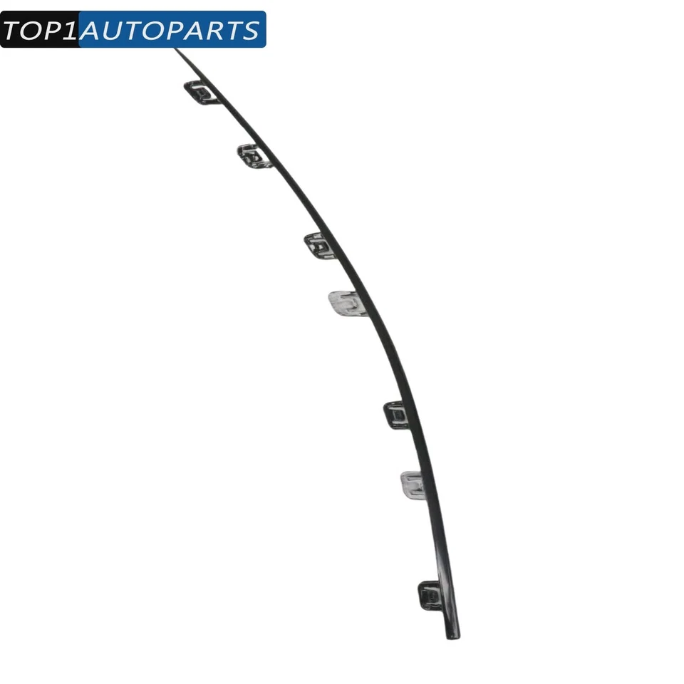 Se adapta a Benz C300 C43 AMG 300CD NUEVO parachoques delantero izquierdo barra frontal moldura EE. UU. Foto 2 de 4