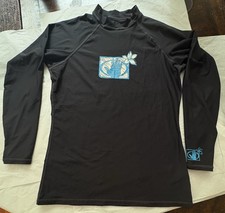 Body Glove Long Sleeve Rash Guard UVP 50. Black. Ladies XL Runs small