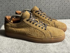 Frye Walker Suede Leather Low Top Sneakers Men’s Size 9.5 M MADE IN USA *NICE*