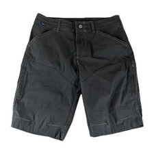 Pantalones Cortos KUHL Renegade Cargo Para Hombres 32 Gris Senderismo Sendero Exterior 11" Entrepierna