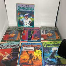 Goosebumps Books Lot Of 6 R.L. Stine 1990s (N)
