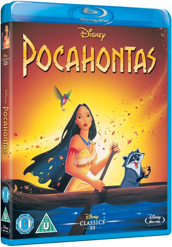 Pocahontas (Disney) (Blu-ray) Michael Gabriel Eric Goldberg - Image 2 of 4