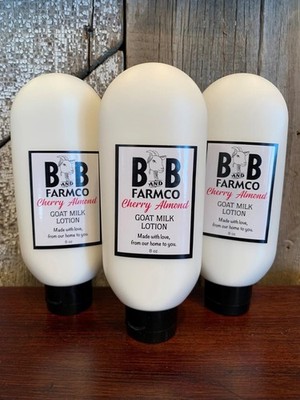 Goat Milk Lotion | Cherry Almond 8oz.