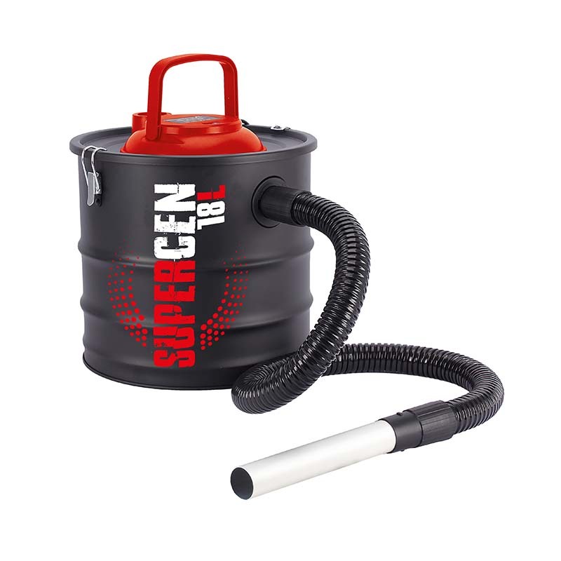 BION Aspiracenere 1200 watt, fusto 18 lt con filtro hepa