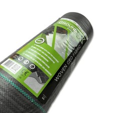 Groundtex Maxi Roll 2m x 100m Weed Control Membrane & Stabiliser Geotextile