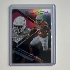 Panini 2023 Chronicles Black Draft Picks Bijan Robinson Texas #22 Football
