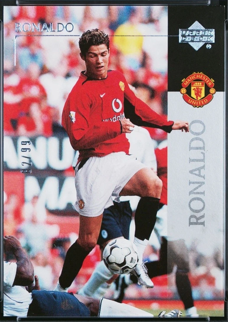 クリスティアーノ・ロナウド　ルーキーカード　マンU 2003 No.13 03 UD Manchester United No.13 Cristiano Ronaldo RC