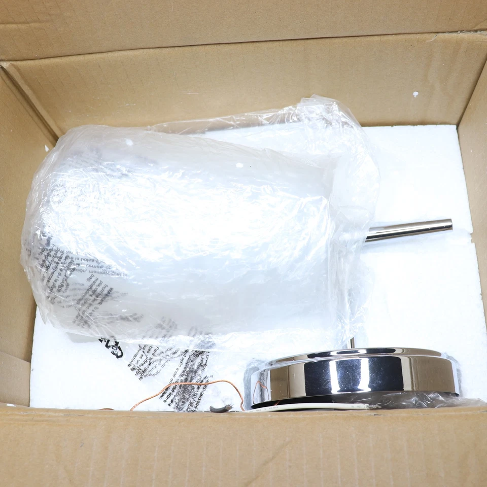 Aplique de baño o pared de una luz Driscoll cromado 4140401EN3-05 Generation Lighting Foto 4 de 4