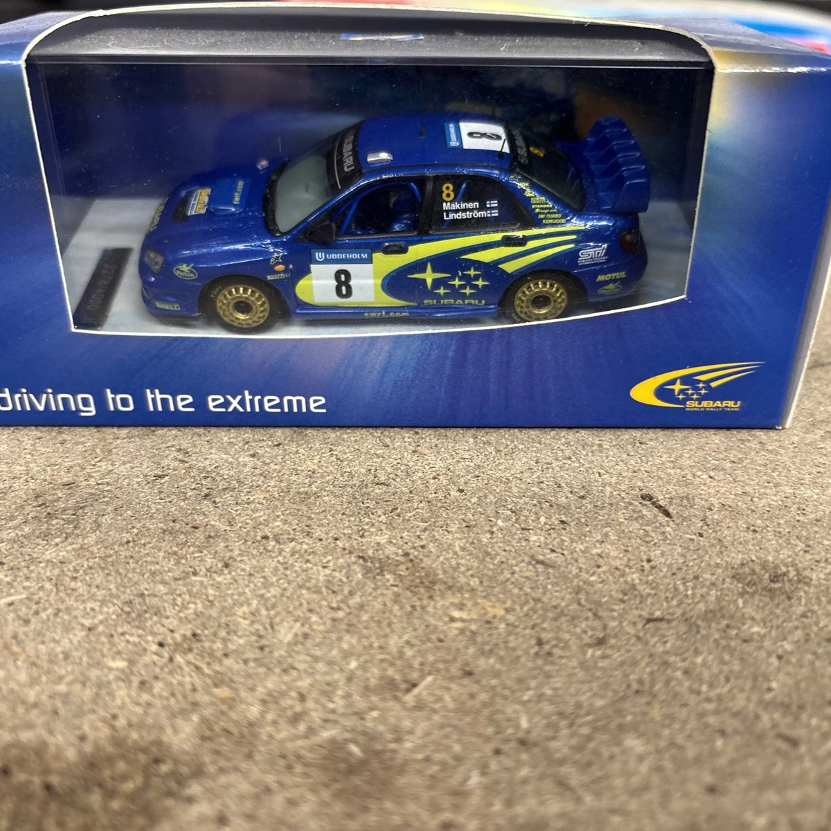 Poster Subaru WRC 2003 – Signé – Neuf – Auto Sport