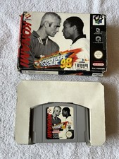 Thumbnail of ebay&reg; auction 198530539980 | International Superstar Soccer 98 Nintendo 64 Cartridge - Boxed Free Post!
