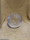 Vintage Beautiful Waterford Crystal Rose Bowl In Glendale Pattern Marked