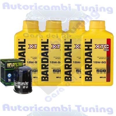 Bardahl XTC 15W50 Ölwechselkit Für Arctic Cat 500 4X4 Automatik M4 2008
