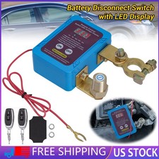 12V 240A Kill Switch For Car Remote Battery Disconnect Switch with Led Display