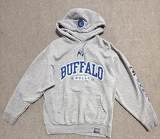 Buffalo Bulls Hoodie Sweatshirt Mens XL Gray NCAA College Basketball J America