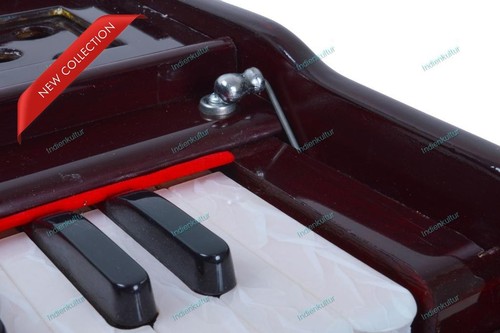 Harmonium 9 Stopper Chudidaar Balg 42 Tasten zwei Schilf Harmonium mit Tasche - Bild 7 von 10
