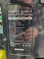 Combiné à bois Scheppach Combi 6
