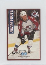 1998-99 Colorado Avalanche Team Issue Magnets Adam Foote 3c7