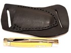 Horizontal Leather Knife Case For A Variety Of Knives Black   — photo 5