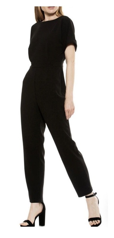 NWT Alexia Admor One Piece BLACK Pantsuit Women’s SMALL