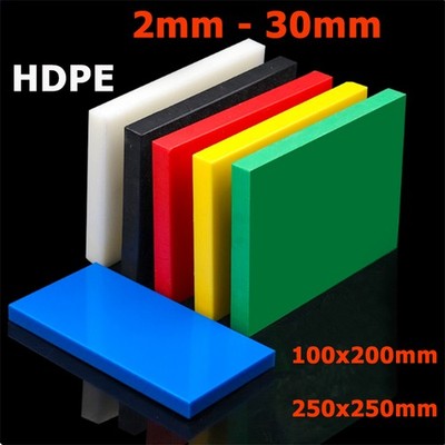 2 mm - 30 mm starke bunte HDPE-Platten hohe Dichte Polyethylen Kunststoffplatten
