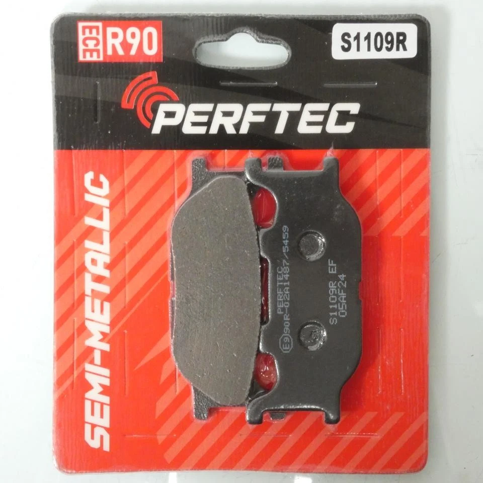 Plaquette de frein Perftec pour Moto Yamaha 660 MT-03 2006 à 2013 AVG / AVD Neuf - Photo 1/2