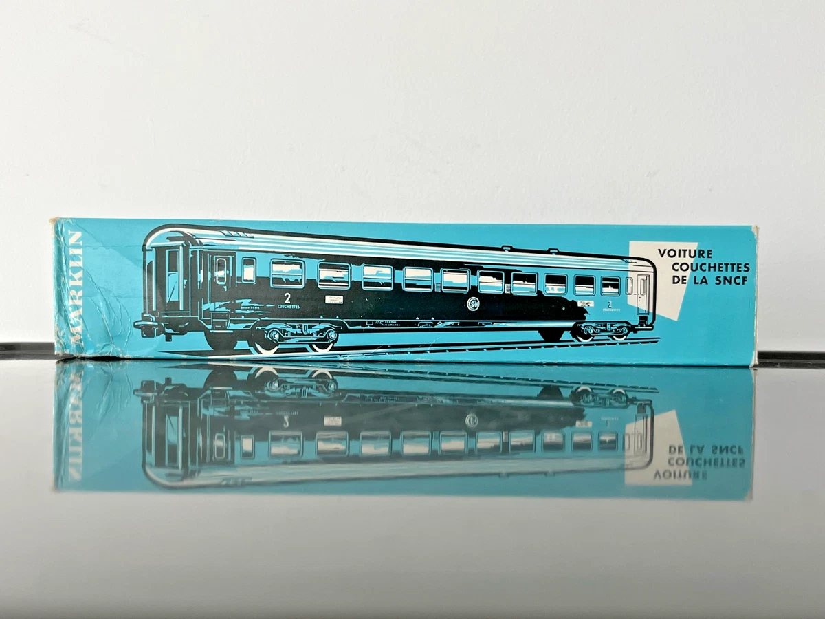 Voiture Voyageurs DB Type B9 époque 3 Märklin échelle HO - N° 17582, Vert, Occasion Très Bon état, Analogique