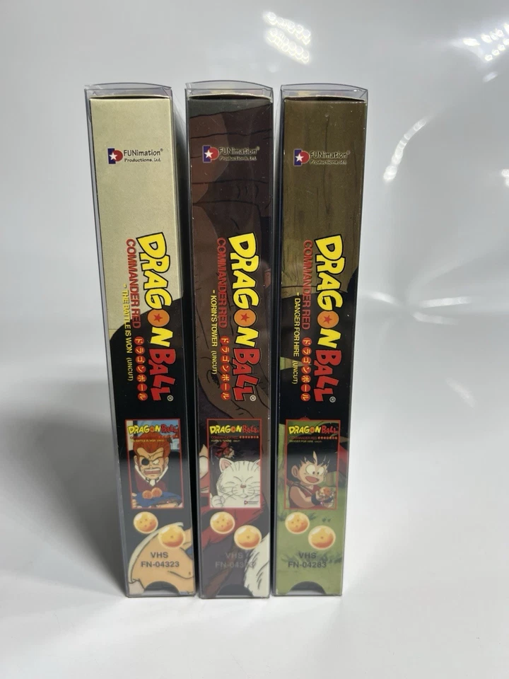 Dragon Ball Commander Red Saga UNCUT VHS COMPLETE - Fantastic Condition - Image 2 of 4