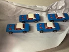 Lot Of 4 Matchbox Lesney 1-75 Series Superfast No.1 Dodge Challenger Blue