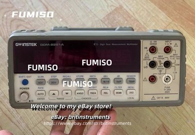 1pcs GWINSTEK GDM-8261A 6.5 Digit Dual Display Digital Multimeter#br