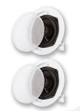 Acoustic Audio R191 Flush Mount In Ceiling Speakers Home Theater 2 Pack