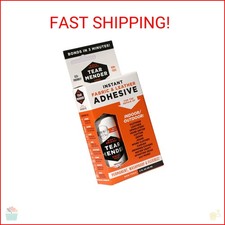 Tear Mender Instant Fabric and Leather Adhesive, 2 oz Bottle-Carded, TM-1, White