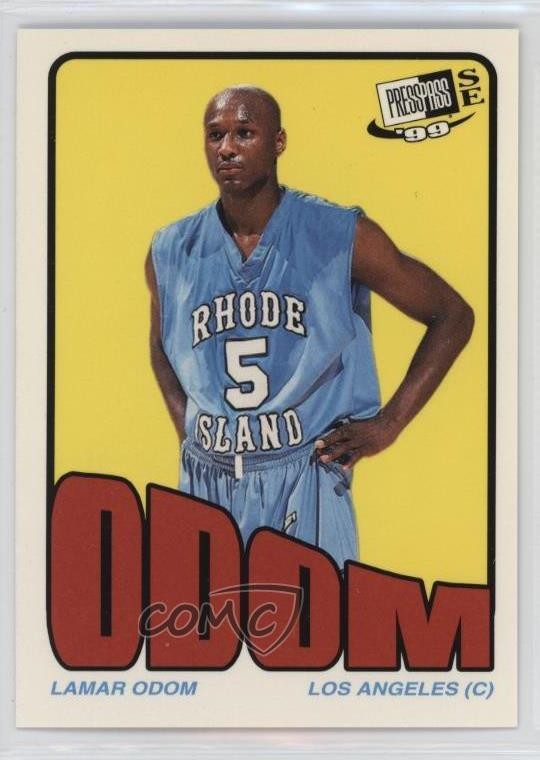 1999 Press Pass SE Old School Lamar Odom #4 Rookie RC 1f8
