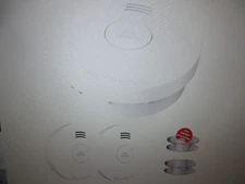 Innolink Smoke Detector, Fire Alarm with Magnetic Fastening Kit UL217-9th - 2PK