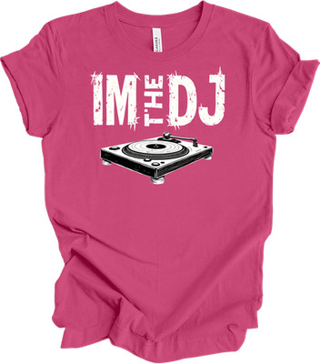 I'm The DJ Turntable T-Shirt for Music Lovers