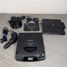 Magnavox Portable CD Player AZ6841 W/Shock absorb Car Base And Accessories