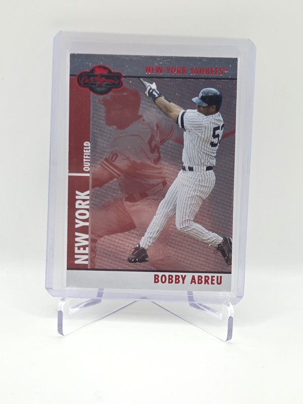 2008 Topps Co-Signers Bobby Abreu #086 Silver Red /400 New York Yankees