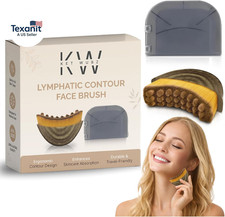 Lymphatic Contour Face Brush, Facial Brush for Lymphatic Drainage, Dry Lymphatic