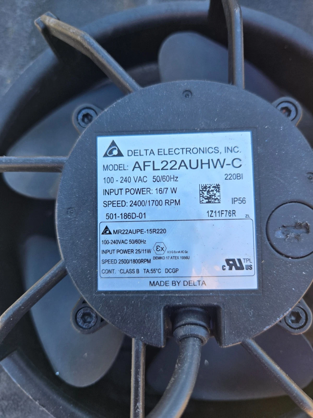 Beverage Air Cooler Evaporator Fan AFL22AUHW-C
Opens in a new window or tab