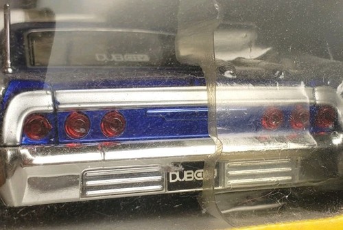 Jada Dub City Old Skool 1:24 1964 Chevy Impala Lowrider blau NEU IN BOX - Bild 4 von 7