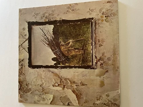 LED ZEPPELIN IV  1971 Vinyl Record LP Original Release SD-7208