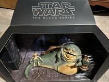 Star Wars The Black Series JABBA THE HUTT'S THRONE ROOM & Salacious Crumb SDCC