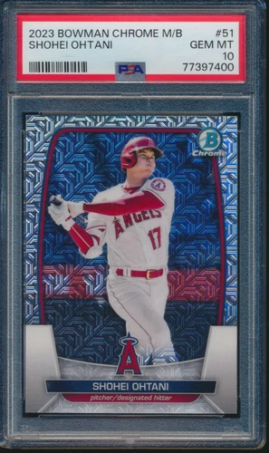 PSA 10 SHOHEI OHTANI 2023 Bowman Chrome MEGA BOX LOS ANGELES ANGELS GEM MINT