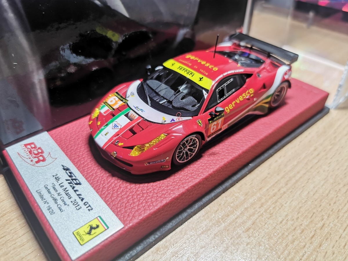 BBR 1/43 フェラーリ458イタリアGT2 2011 Red  限定50台 BBR 1/43 フェラーリ458イタリアGT2 2011 Red 限定50台（BBR 1