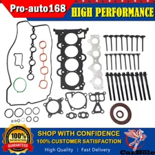 Full Gasket Set Head Bolts For 2012-2019 Hyundai Veloster Accent Kia Rio 1.6L L4