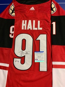 taylor hall signed jersey