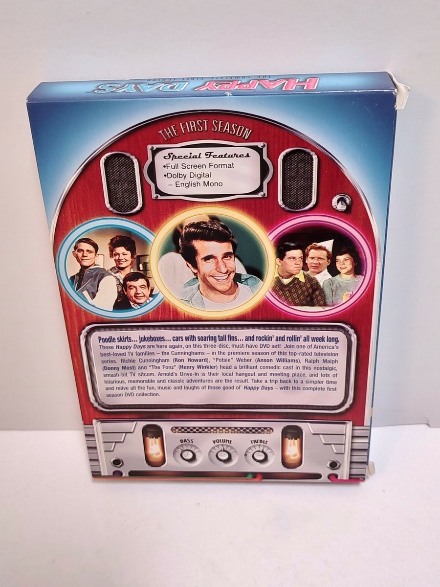 Happy Days Complete First Season DVD Set | eBay
