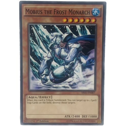YUGIGOH Mobius the Frost Monarch SR01-EN007 Common Card 1st edition LP-NM - 第 1/1 張圖片