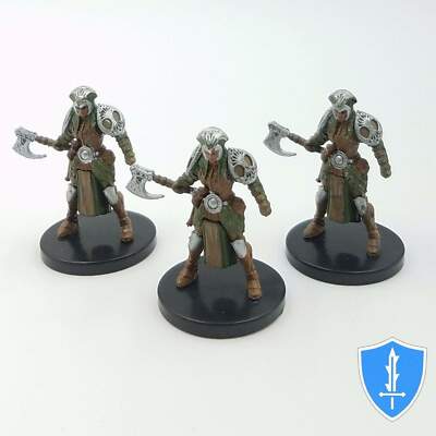Selesnya Druid x3 - Guildmasters Guide to Ravnica #05 D&D MTG Miniature
