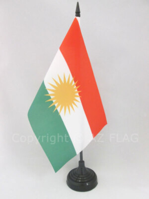 Drapeau de table Nord-Viêtnam 1945-1955 21x14cm - PETIT Drapeaux DE