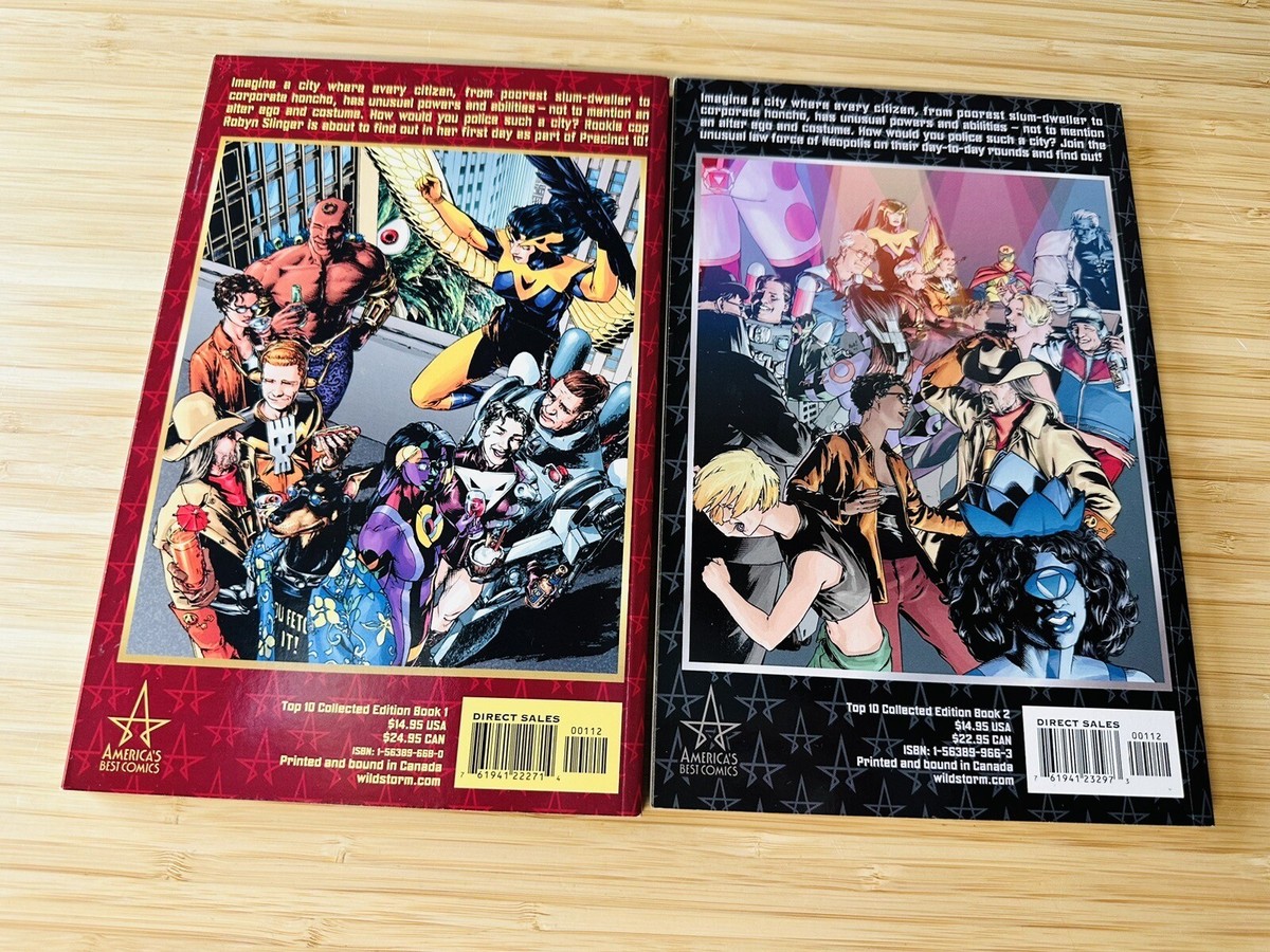 Top 10 Set - Book 1 & 2 - Alan Moore America's Best Comics